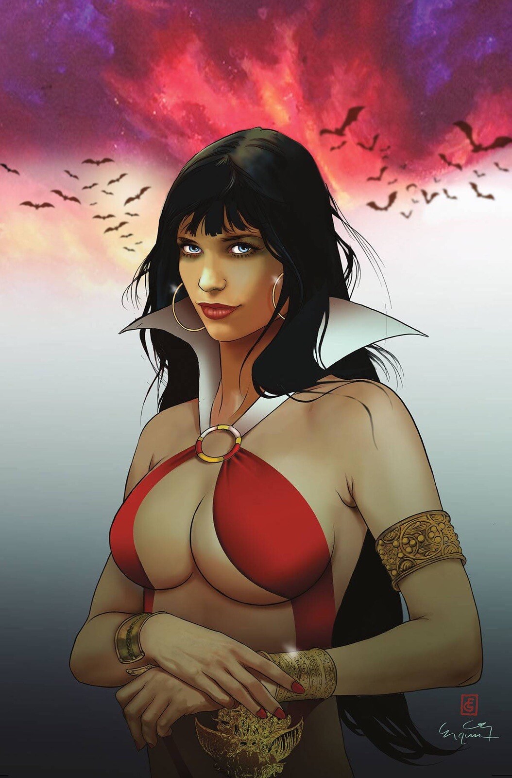 🔥🦇 VAMPIRELLA #668 ERGUN GUNDUZ 1:15 Virgin Ratio Variant Cvr I