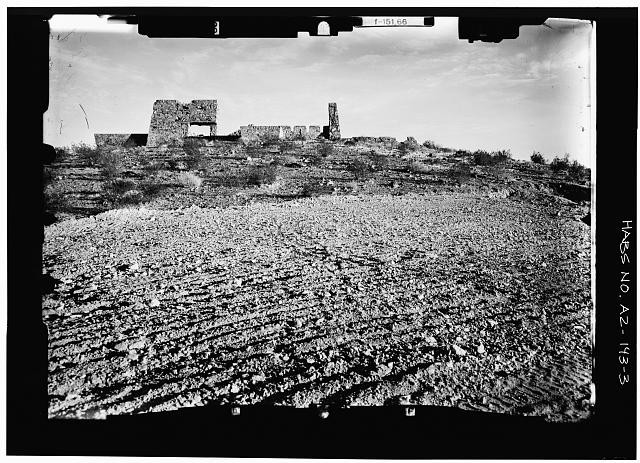 Photo:Phoenix Arizona Rose Pauson House Ruins 1930s HABS 32nd Street
