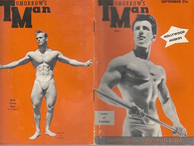 TOMORROW'S MAN SEP 1955 Pocketsize Physique Magazine