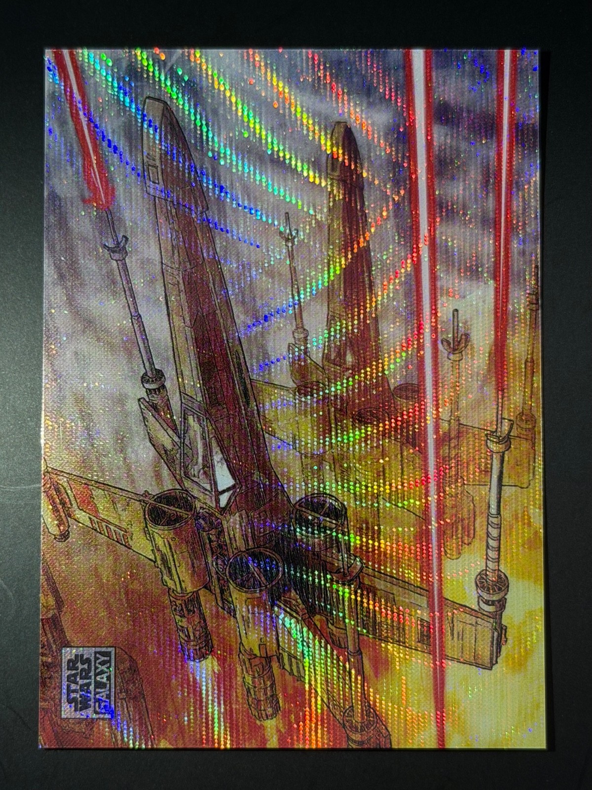 2024 Topps Star Wars Galaxy - Red Five X-Wing - Wave /99