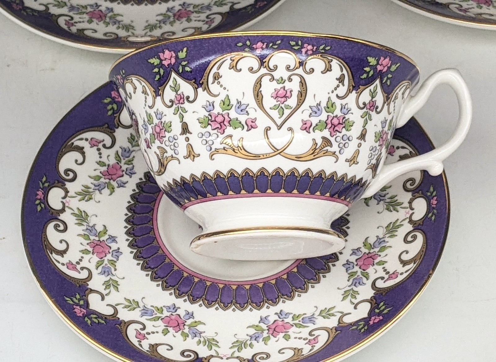 Rare Queen Victoria Teacup and Saucer by Royal Collection Buckingham Palace