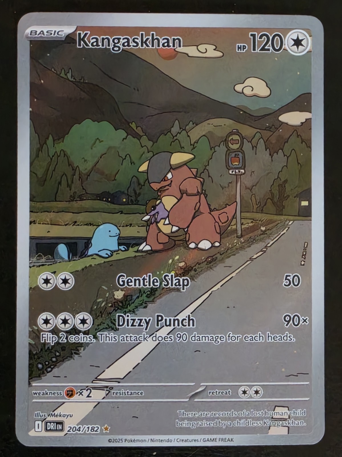 Kangaskhan IR 204/182 Destined Rivals Near Mint Pokemon Cards 2025