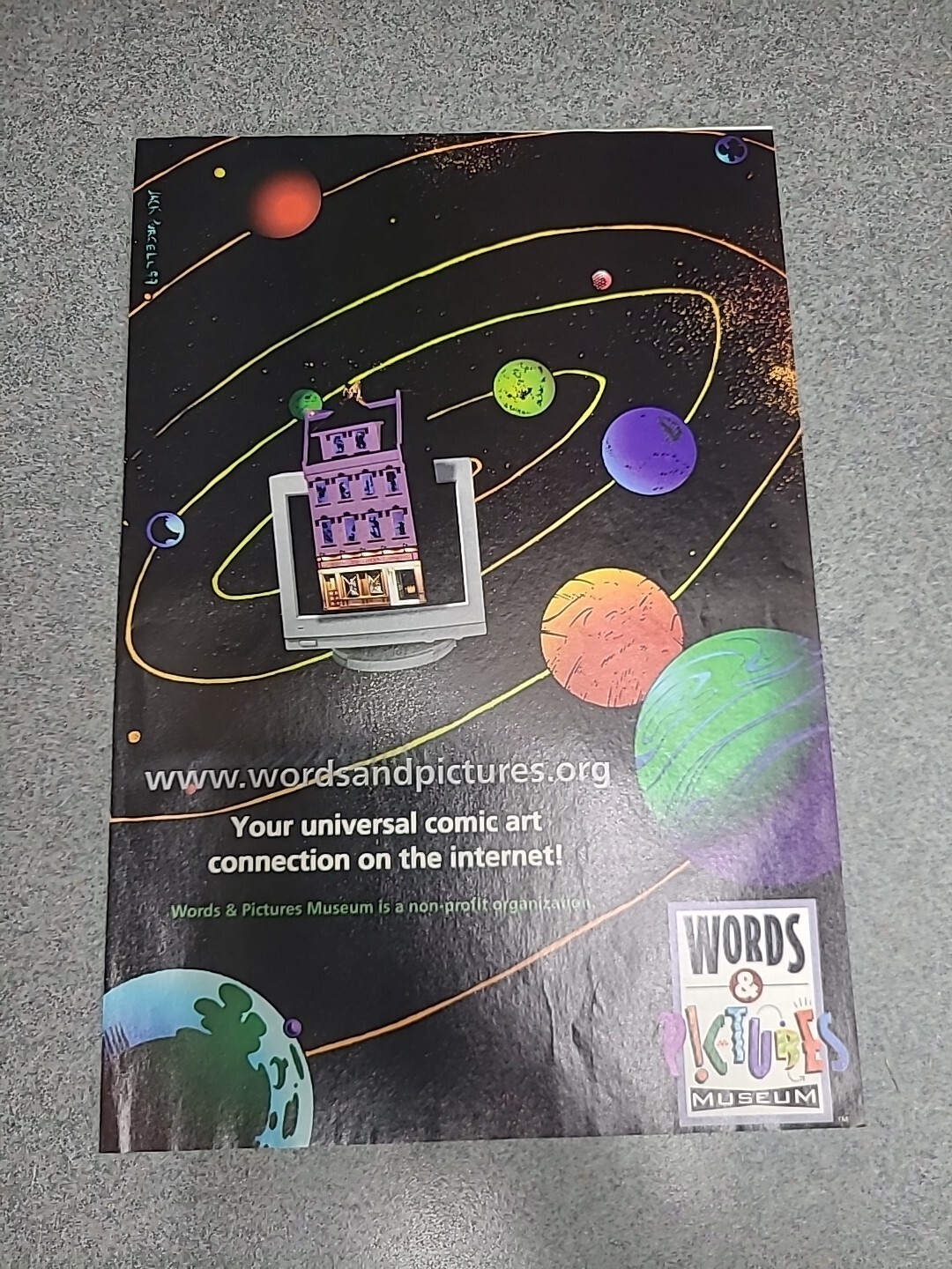 Words & Pictures Museum Print Ad 2000 7x10 Wall Art Decor 