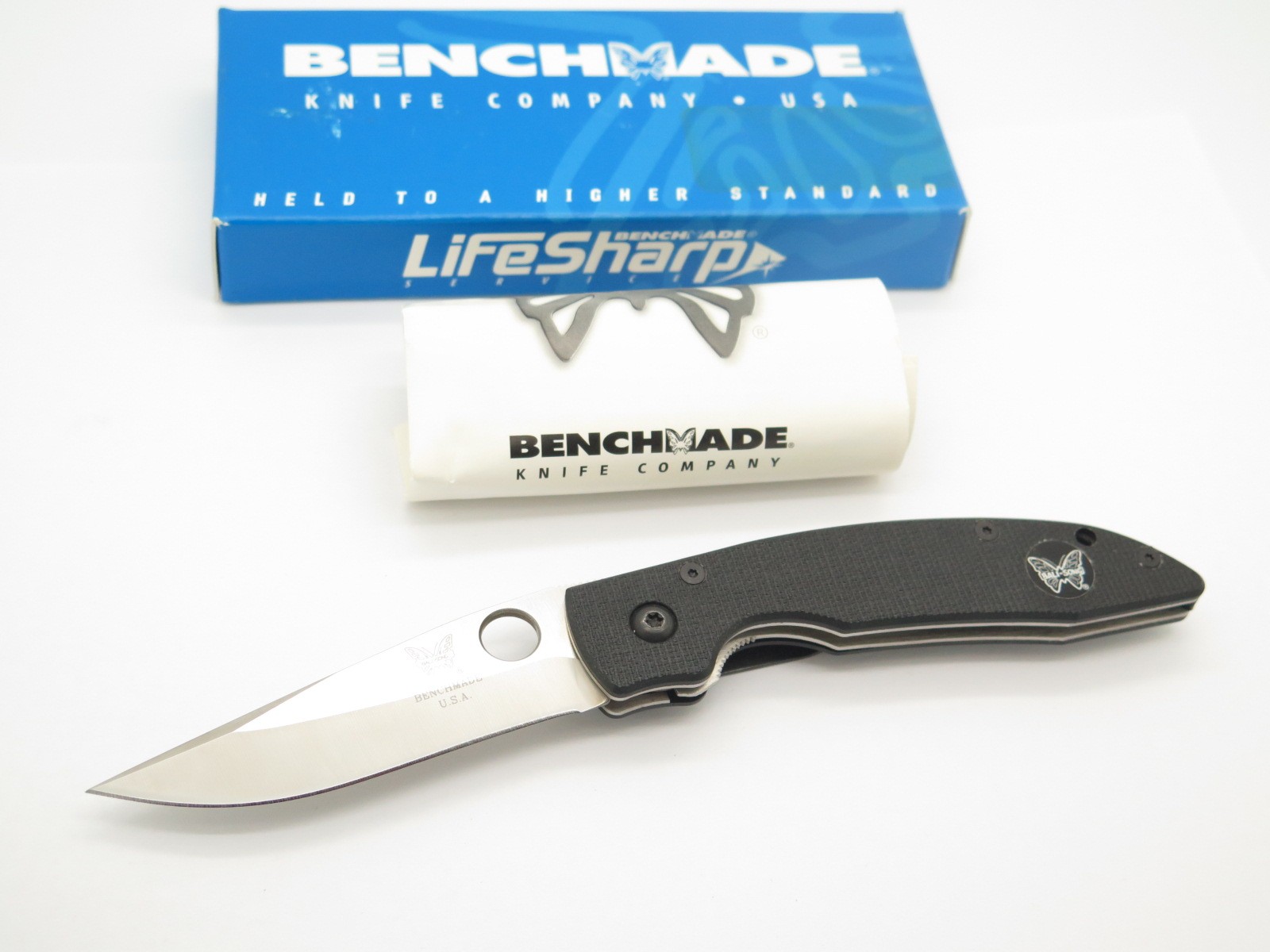 Vintage Benchmade USA 812 Small AFCK ATS-34 & G10 Linerlock Folding Pocket Knife Vintage Benchmade USA 812 Small AFCK ATS-34 & G10 Linerlock Folding Pocket Knife