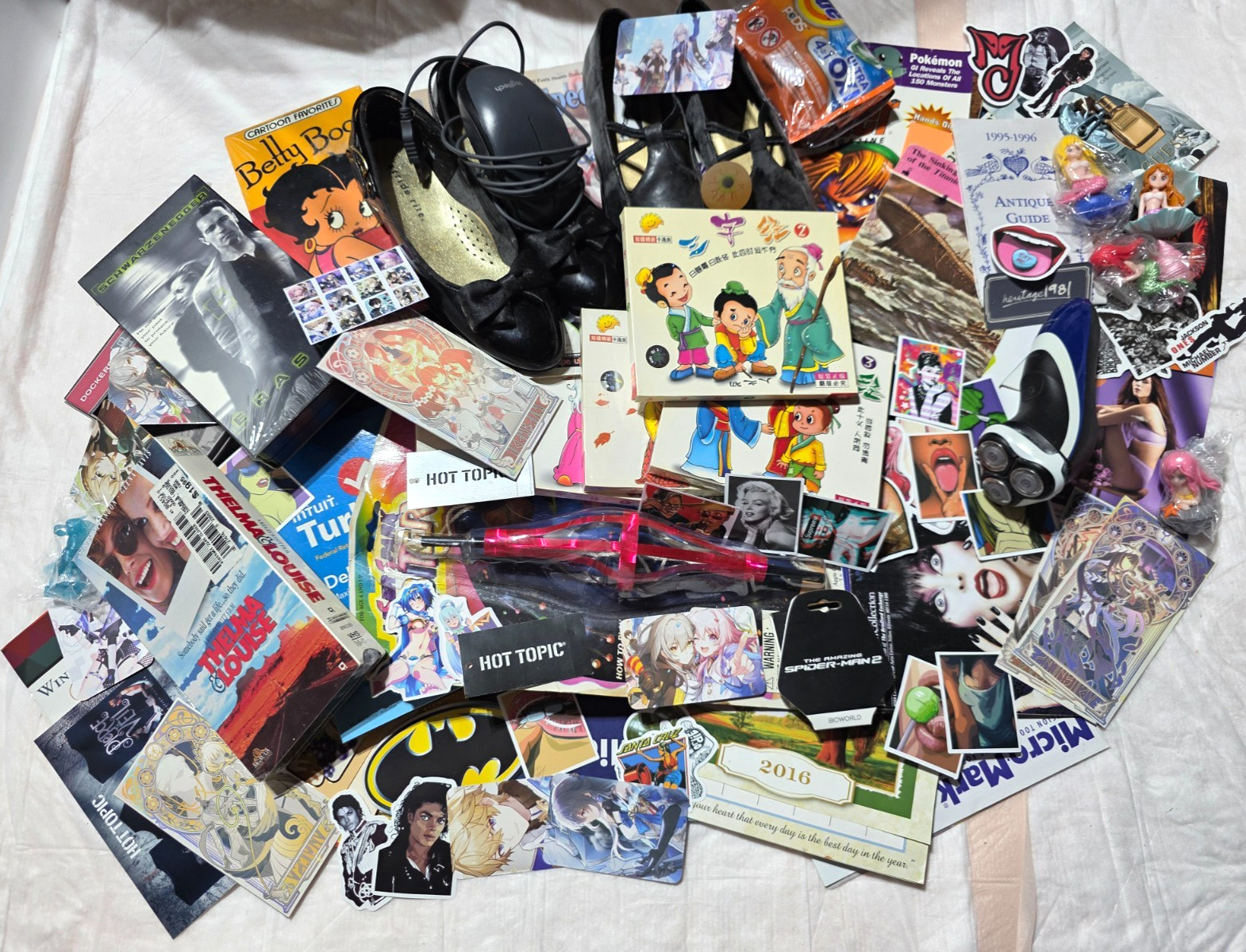 Junk Drawer Lot Estate Wholesale Flea Market Reseller Miscellaneous Arts Crafts