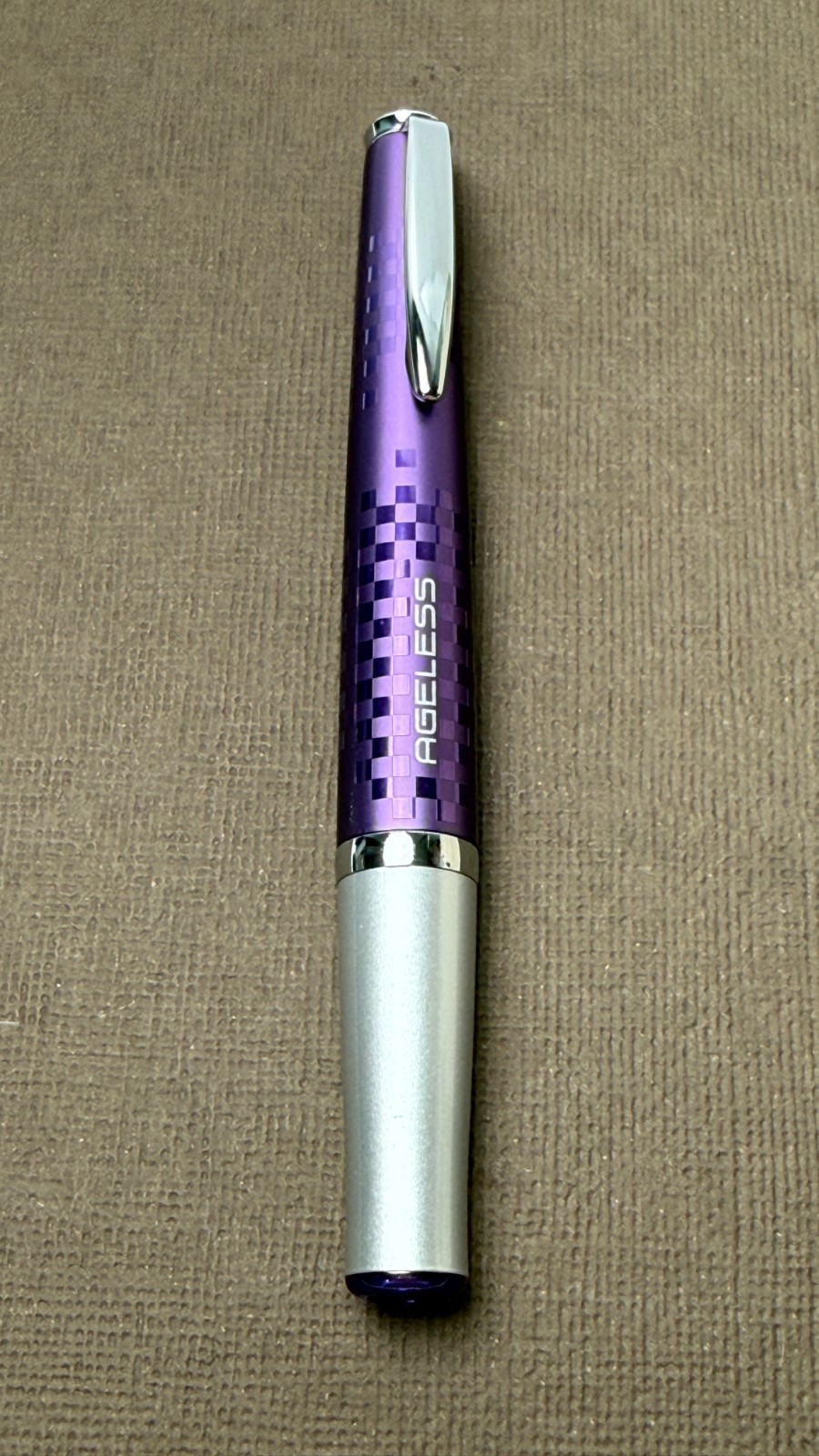 Pilot Ageless Future Ballpoint Pen Purple Mosaic No Box Papers BRFN-10M Refill