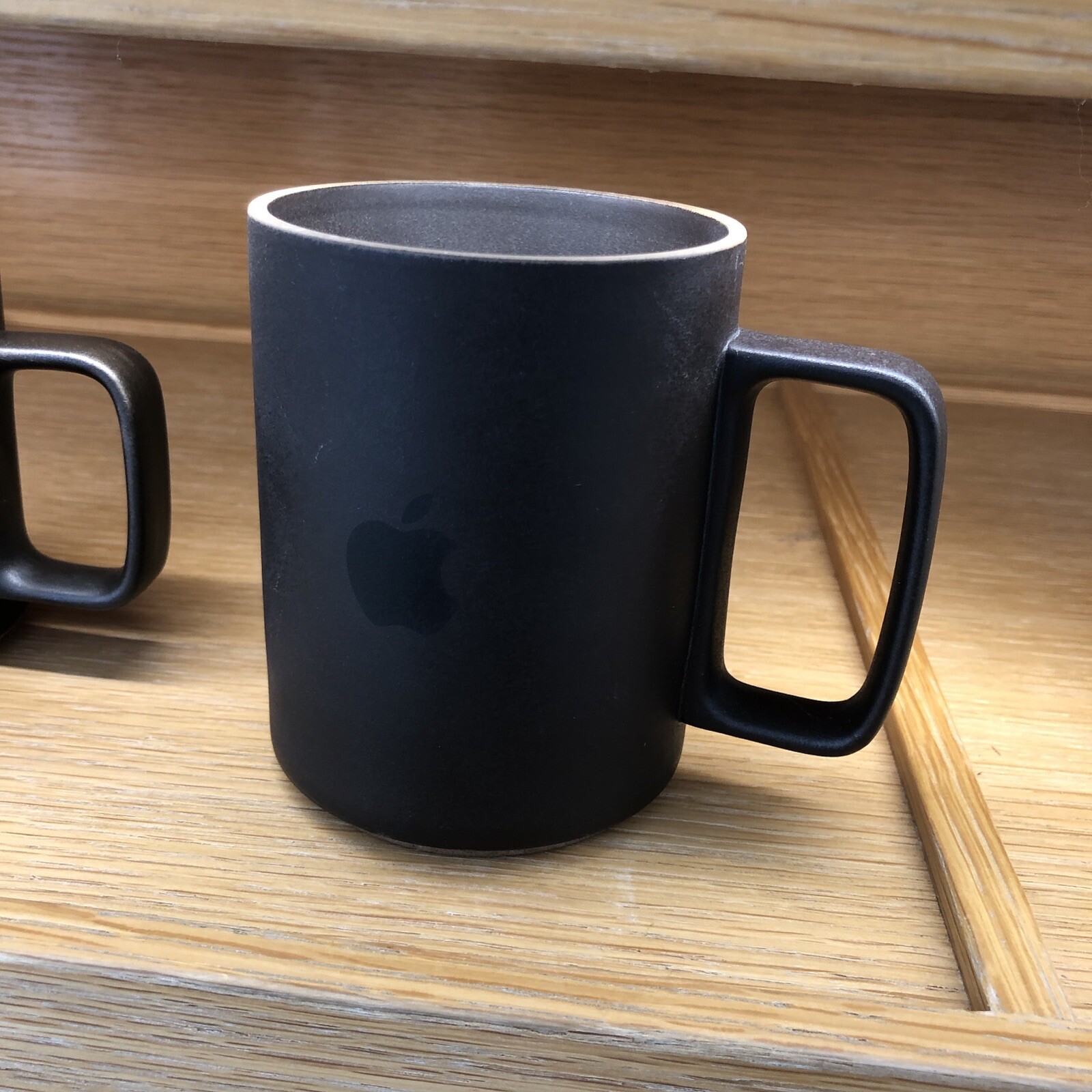 NEW Apple Visitor Center Hasami Porcelain Mug Japan Black 15oz