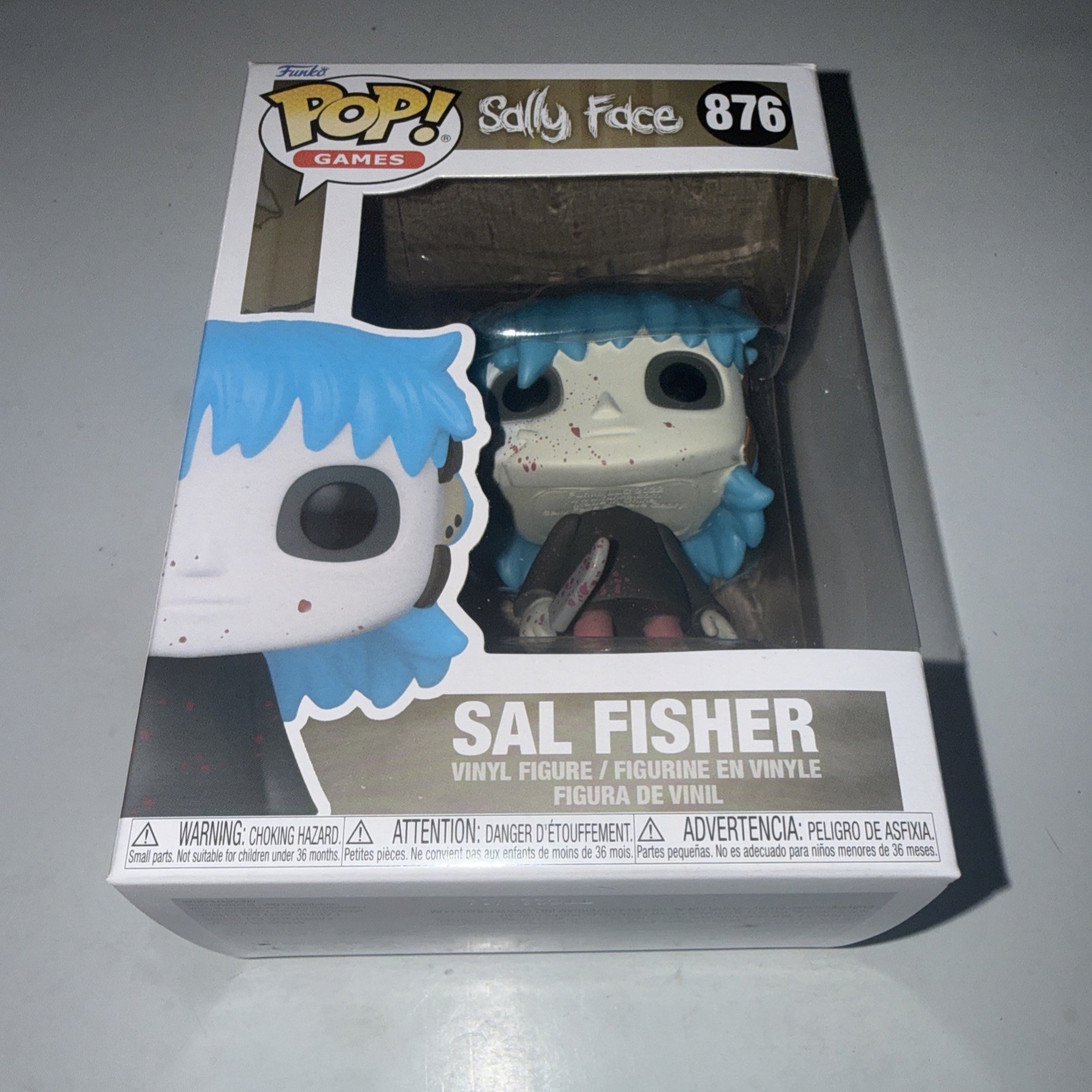 Funko Pop Vinyl: Sally Face #876 Sal Fisher Vaulted Rare Figure
