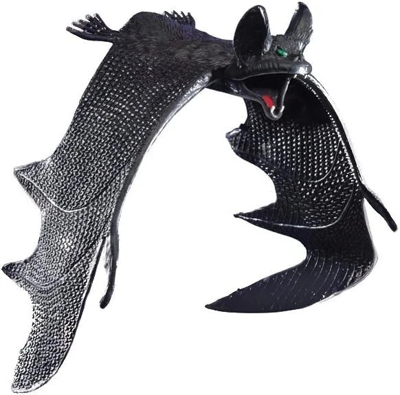 Halloween Costume Hanging Bat Large Rubber Latex 9