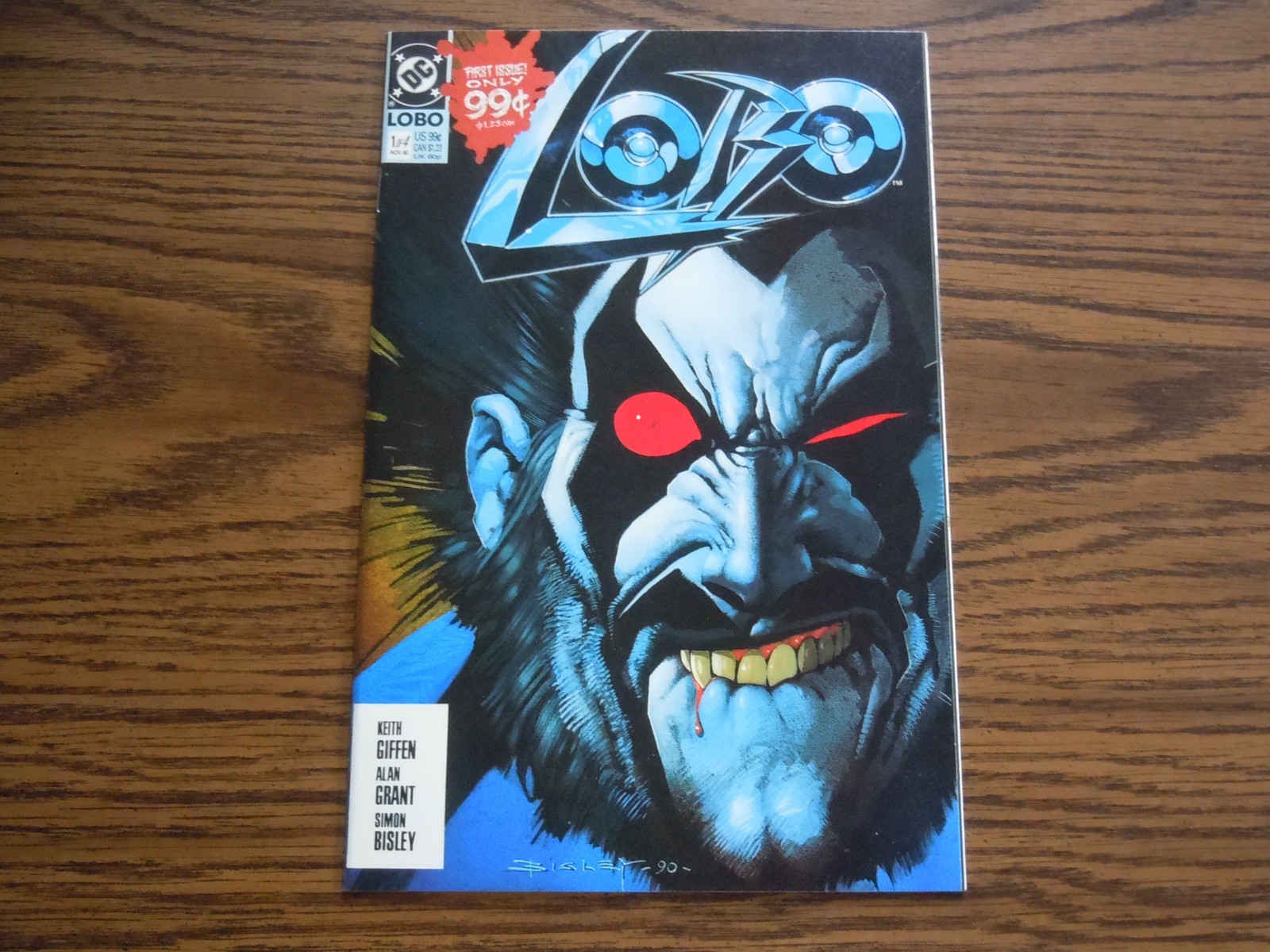 LOBO - COMIC - No. 1 issue - DC - NM/MT- First Issue - Purchased New--Never Read