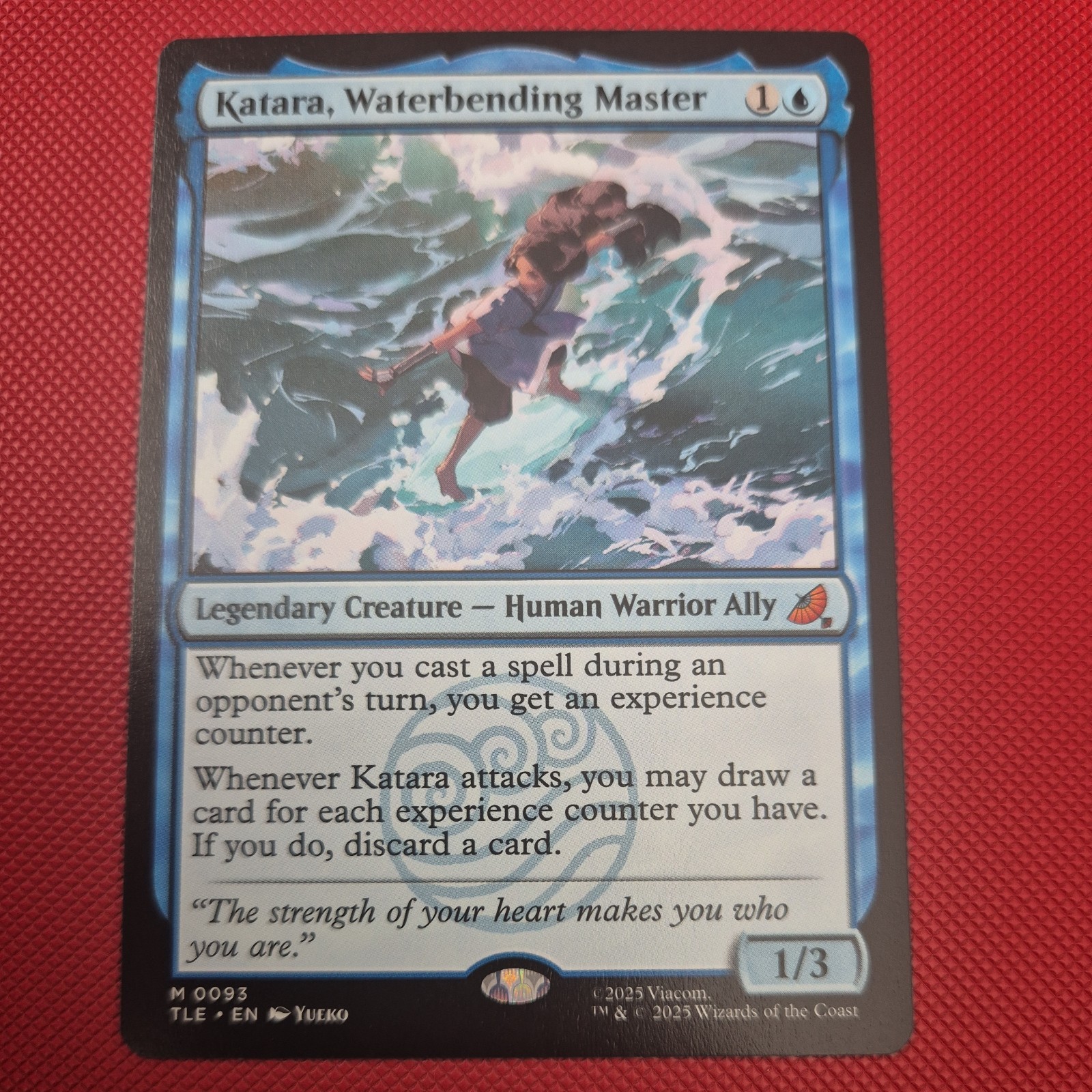 Katara, Waterbending Master - TLE 0093 - NM - MTG Magic