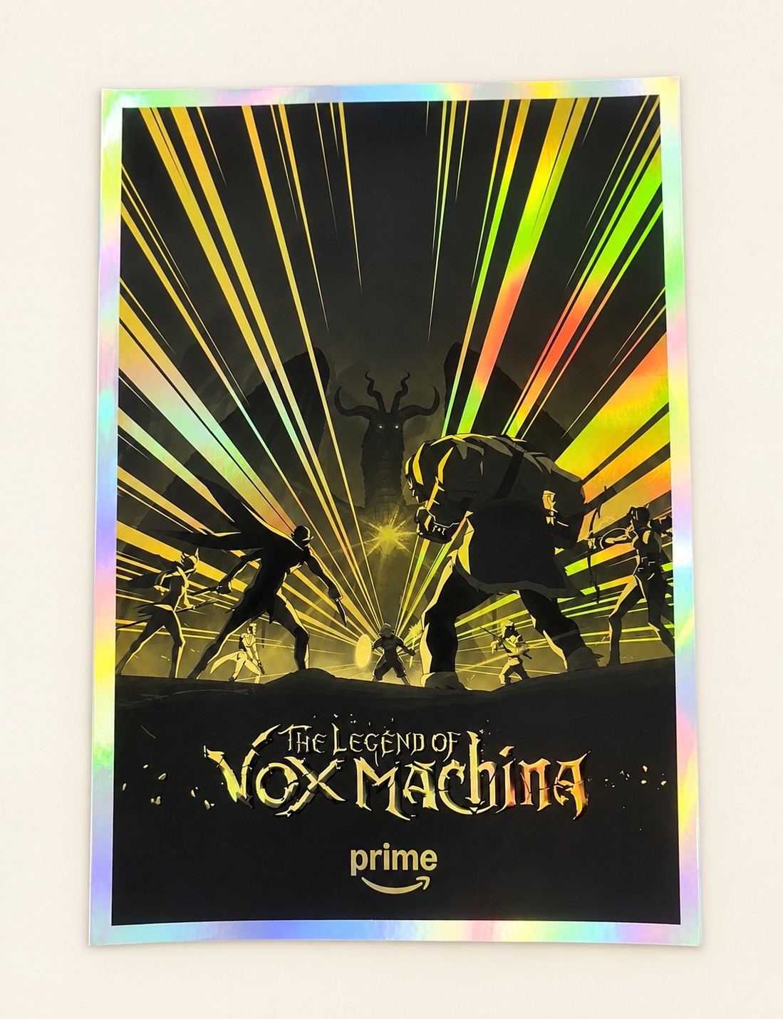 Critical Role Poster The Legend of Vox Machina EXCLUSIVE LIMITED Poster D&D