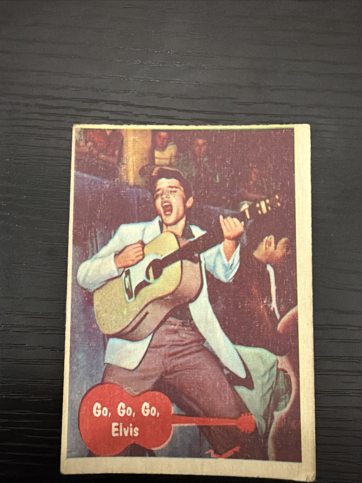 1956 Elvis Presley #1 Go Go Elvis Topps A&BC Trading Card - Authentic / Rare