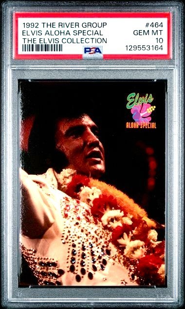 1992 ELVIS PRESLEY THE RIVER GROUP ALOHA SPECIAL PSA 10 GEM MINT 