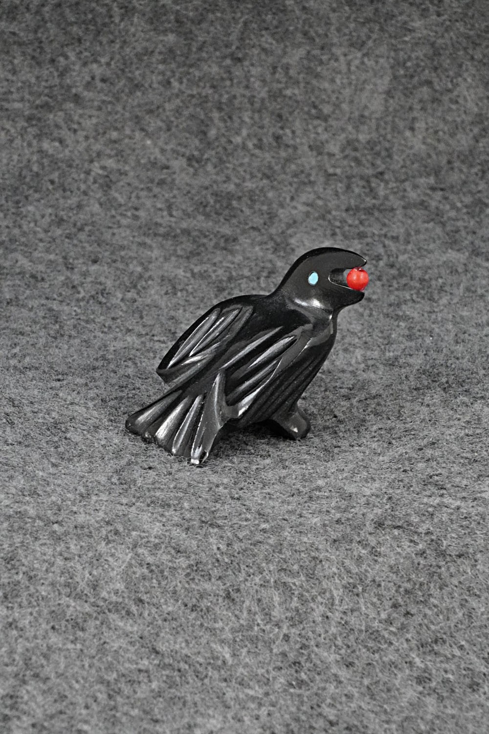 Crow Zuni Fetish Carving - Calvert Bowannie
