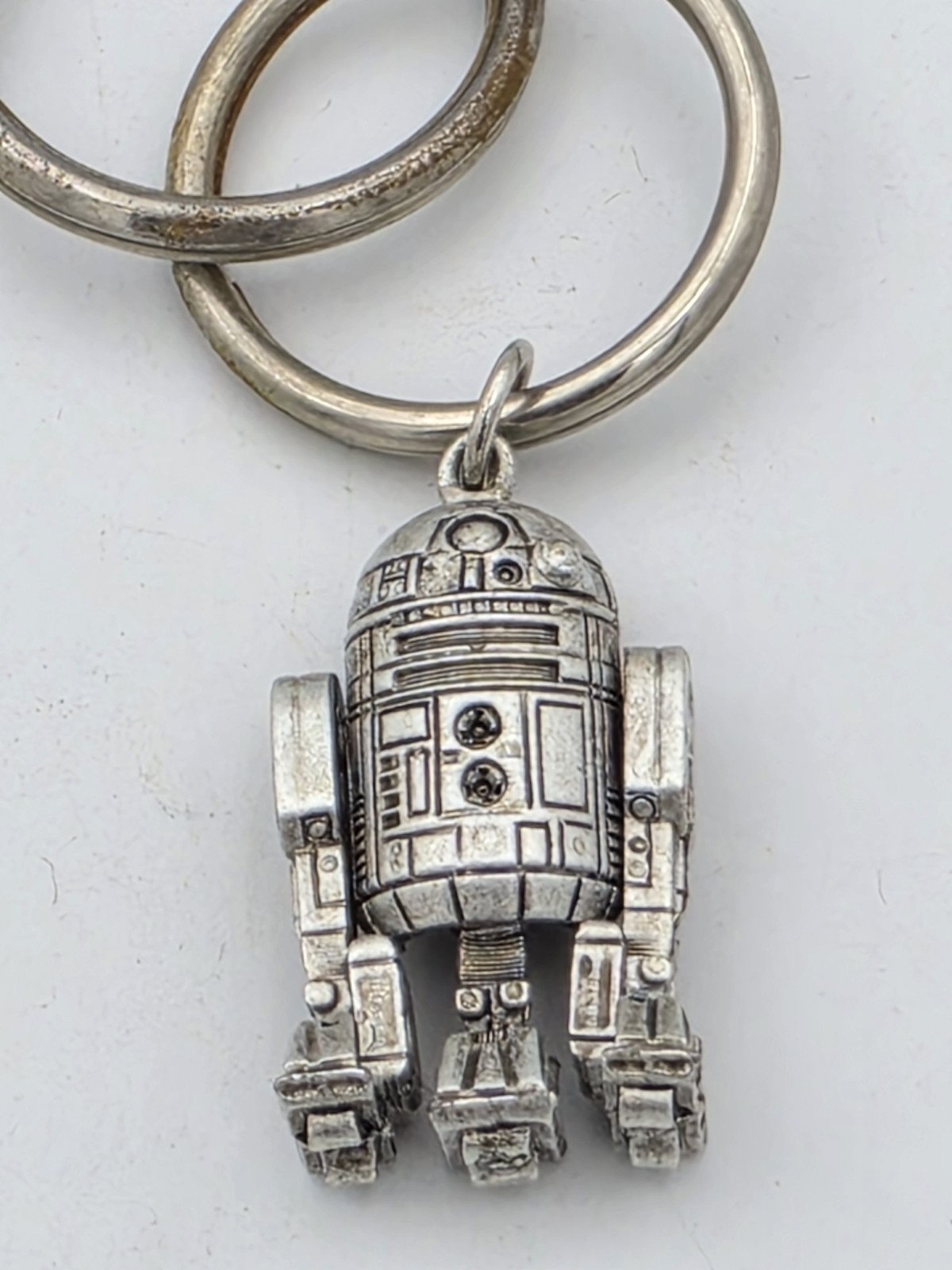 Vintage 1977 Star Wars R2-D2 Weingeroff Keychain 20th Century Fox Articulated