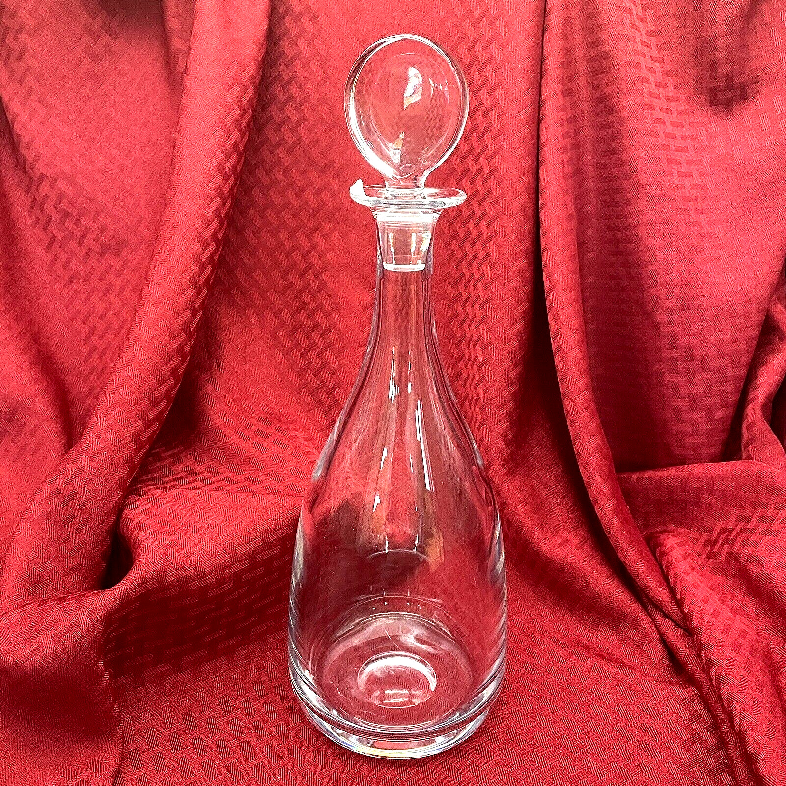 WILLIAM YEOWARD GENEVIERE DECANTER WITH STOPPER