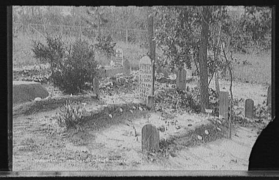 Photo:Aiken SC Magnolia Colored Cemetery 1900s Tombstones Graveyard