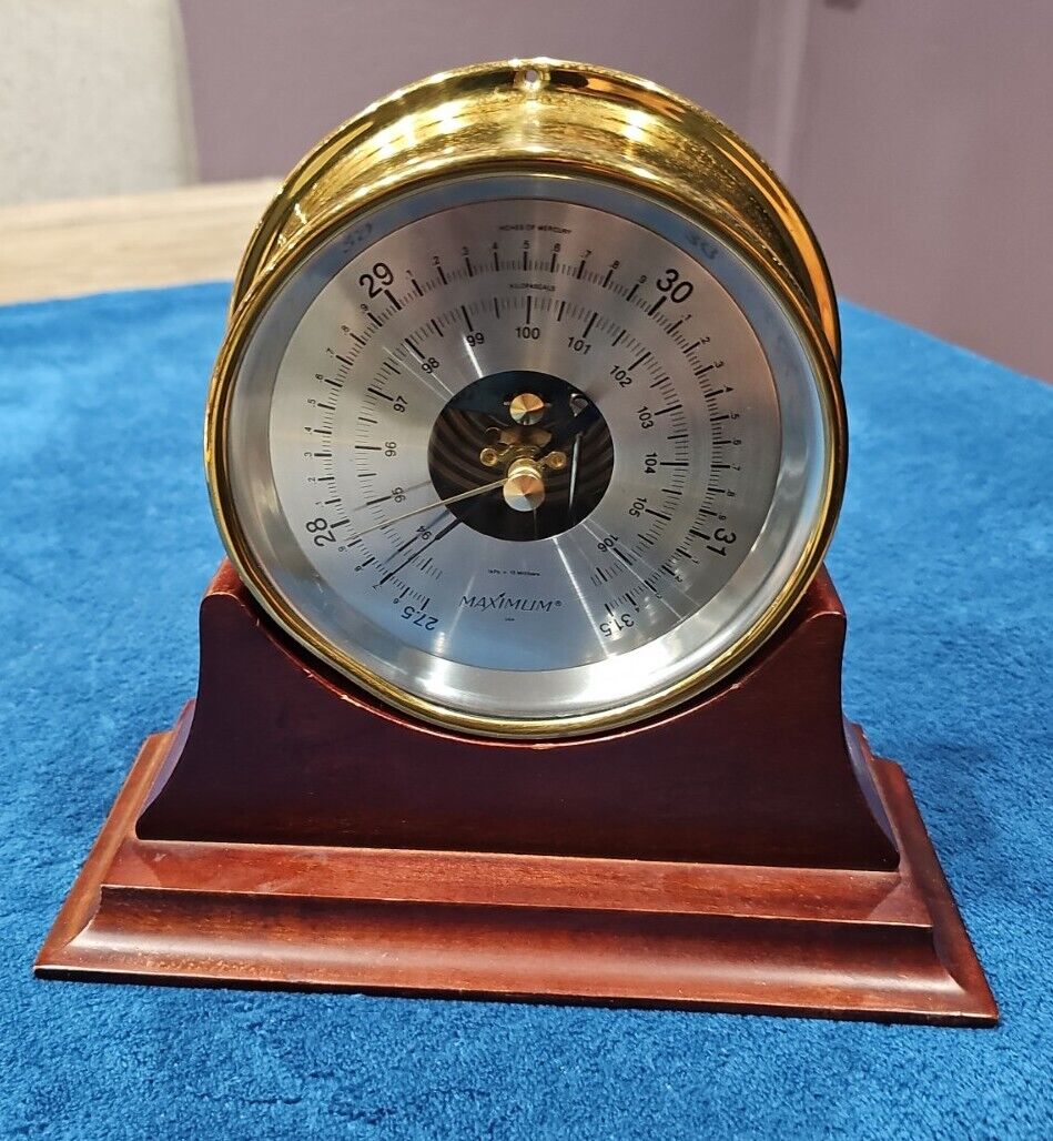 Proteus Barometer By Maximum Weather Instruments, Scientific-grade Instrument