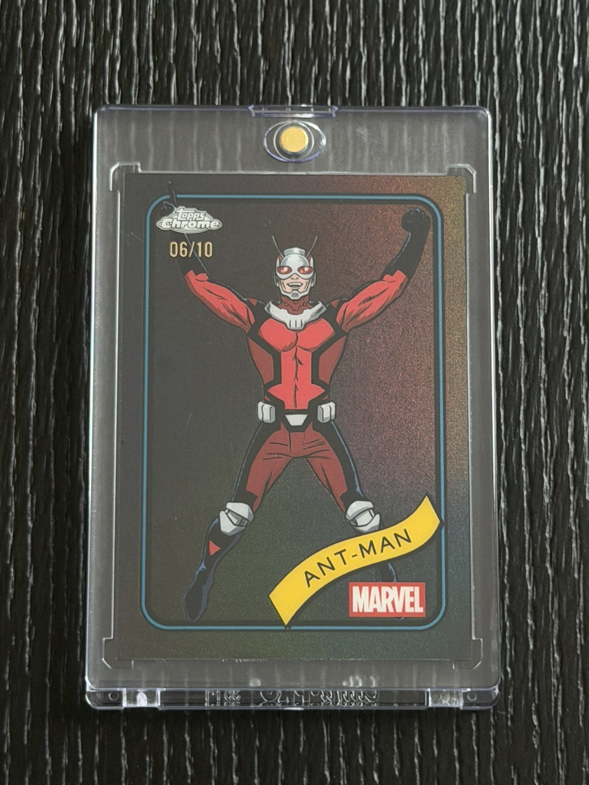 2025 Topps Chrome Marvel Ant-Man #141 Black /10
