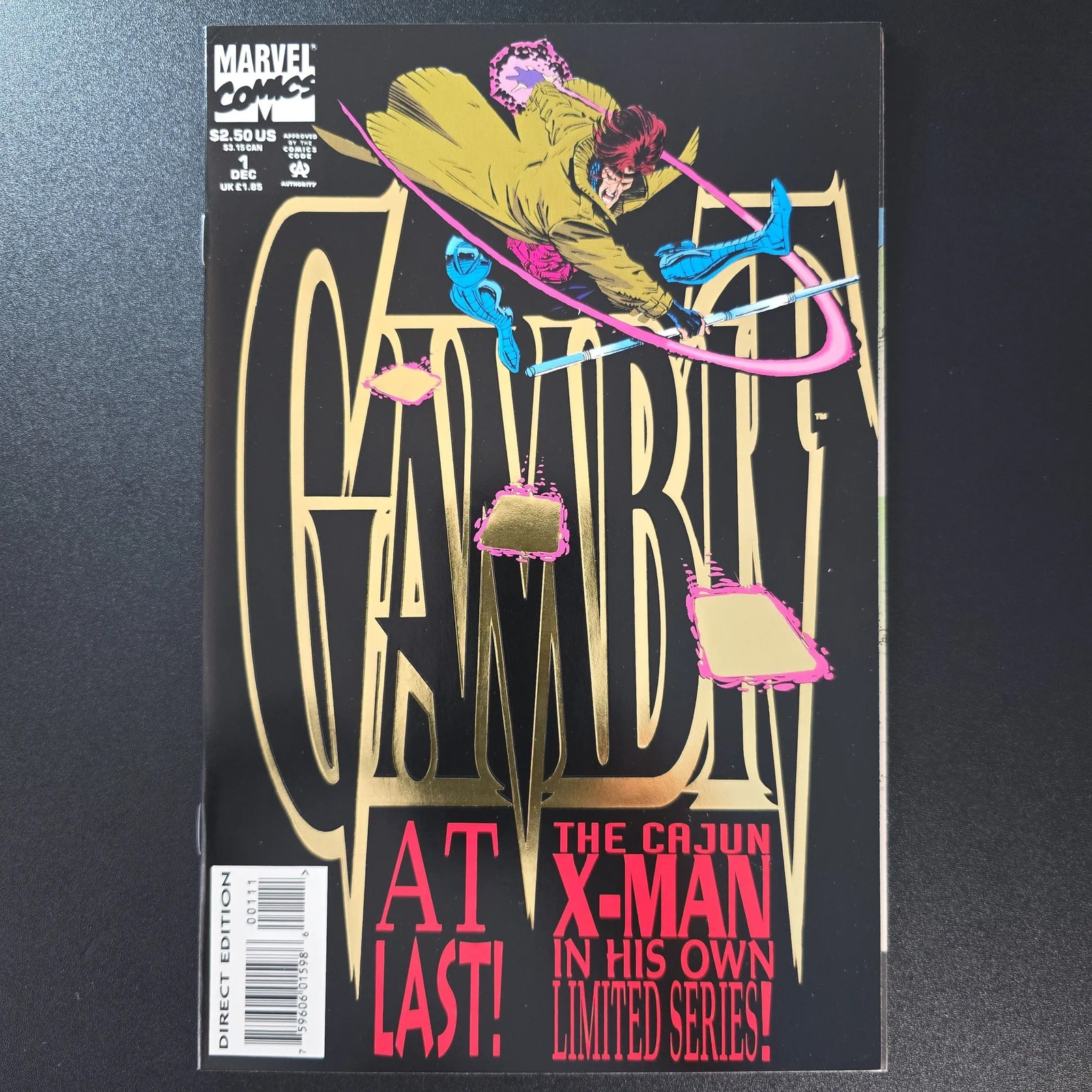 Gambit #1 (1993) 1st Solo Series 1st App Candra Lee Weeks NM 🔑