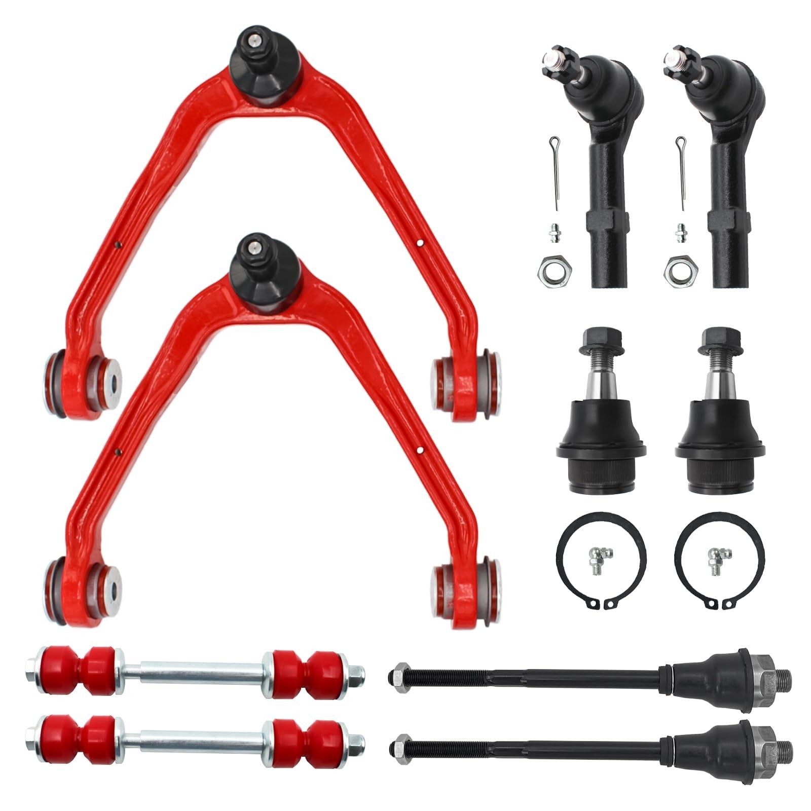 AWD 4WD Front End 10pc Suspension Kit for 1999-2006 Chevy Silverado GMC Sierr...
