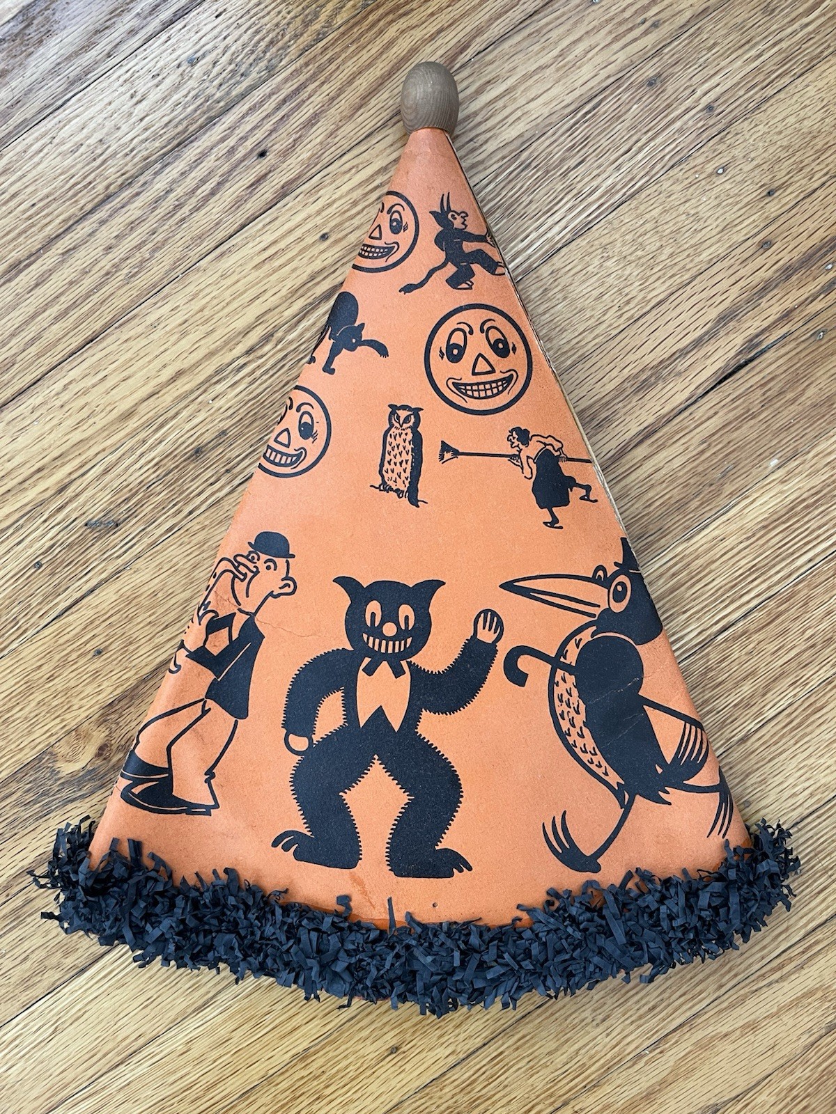 Vintage Halloween Rare 1920s Germany Halloween Horn Hat