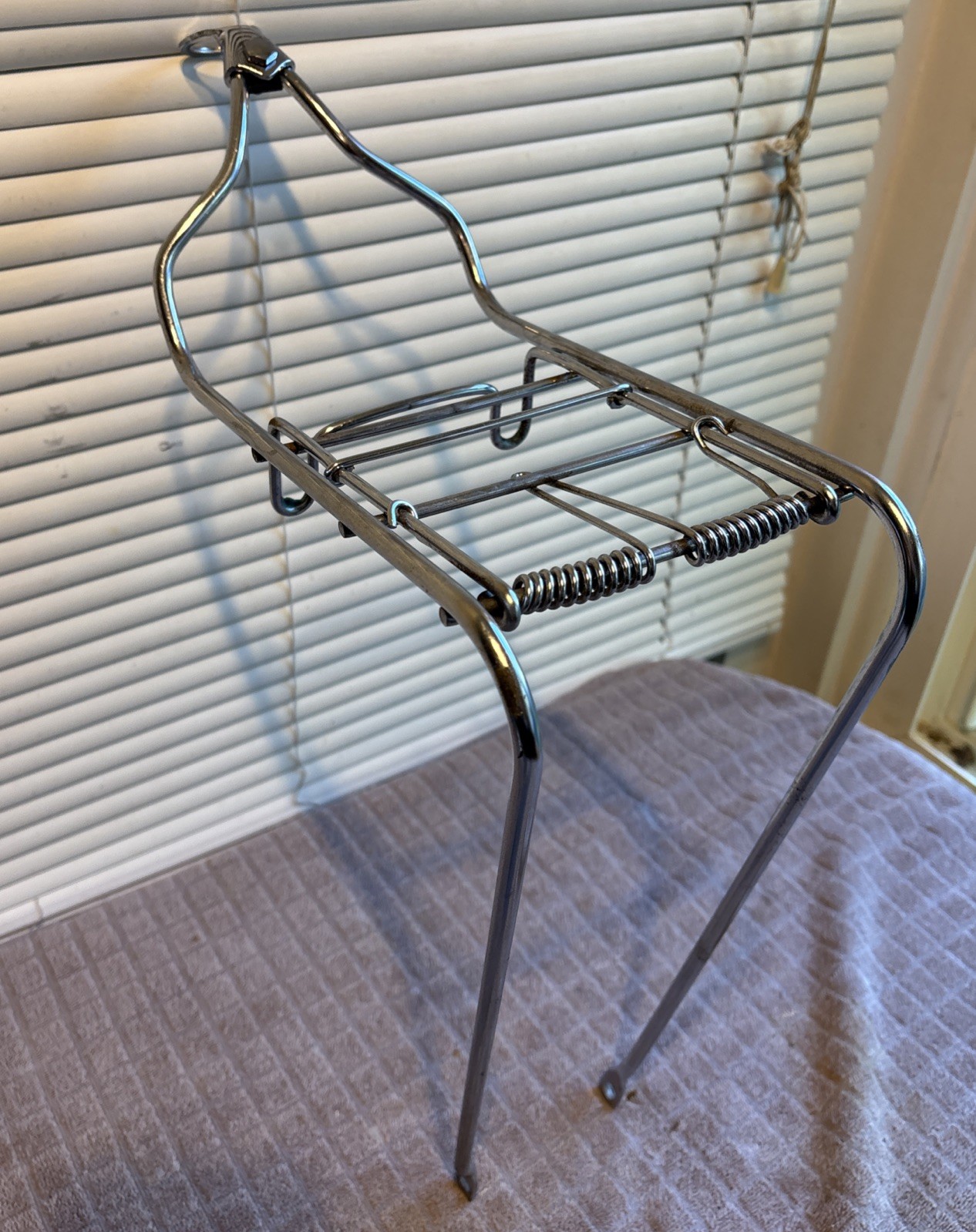 Vintage 1960s Schwinn Chrome Front Rack Panther Corvette Jaguar 26” Bike Nice