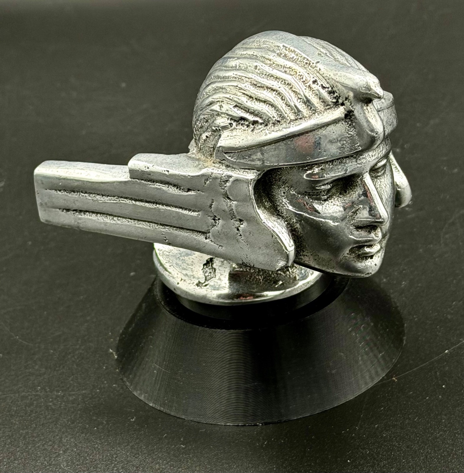 1920s Stutz RA Egyptian Sun God Hood Ornament Mascot Vintage Original