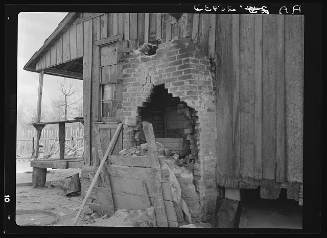 Memphis Tennessee Shelby Forest 1936 House Section Brick Fireplace Repair