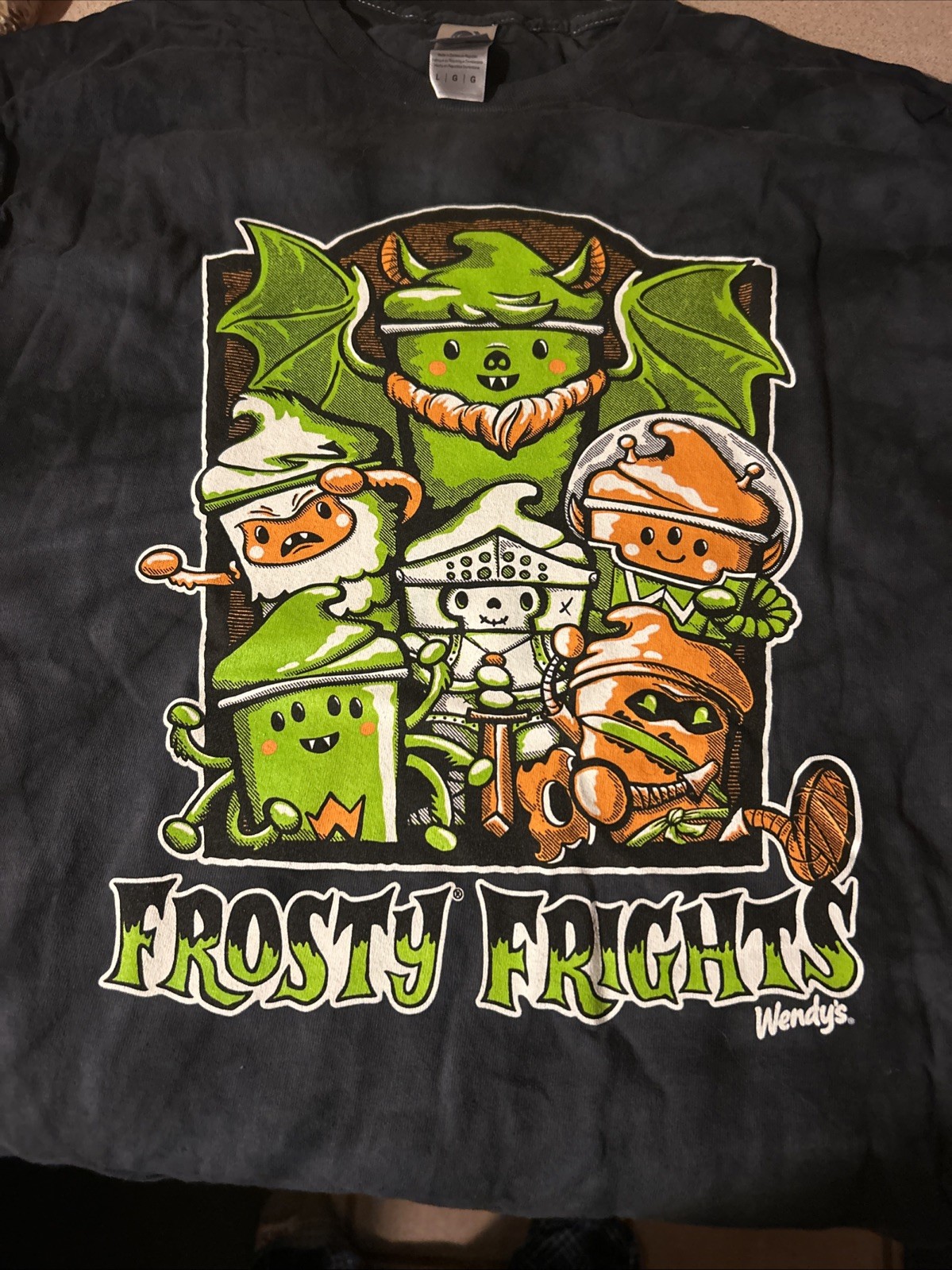 Wendy’s Frosty Frights Large Tee Shirt