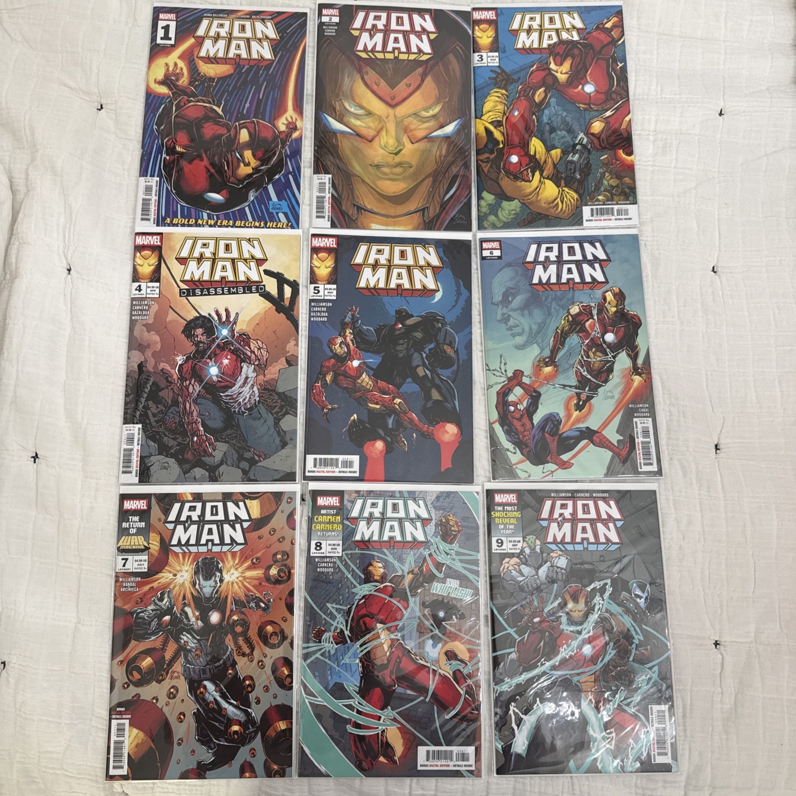 IRON MAN #1-9 Vol 8 2026 Josh Williamson