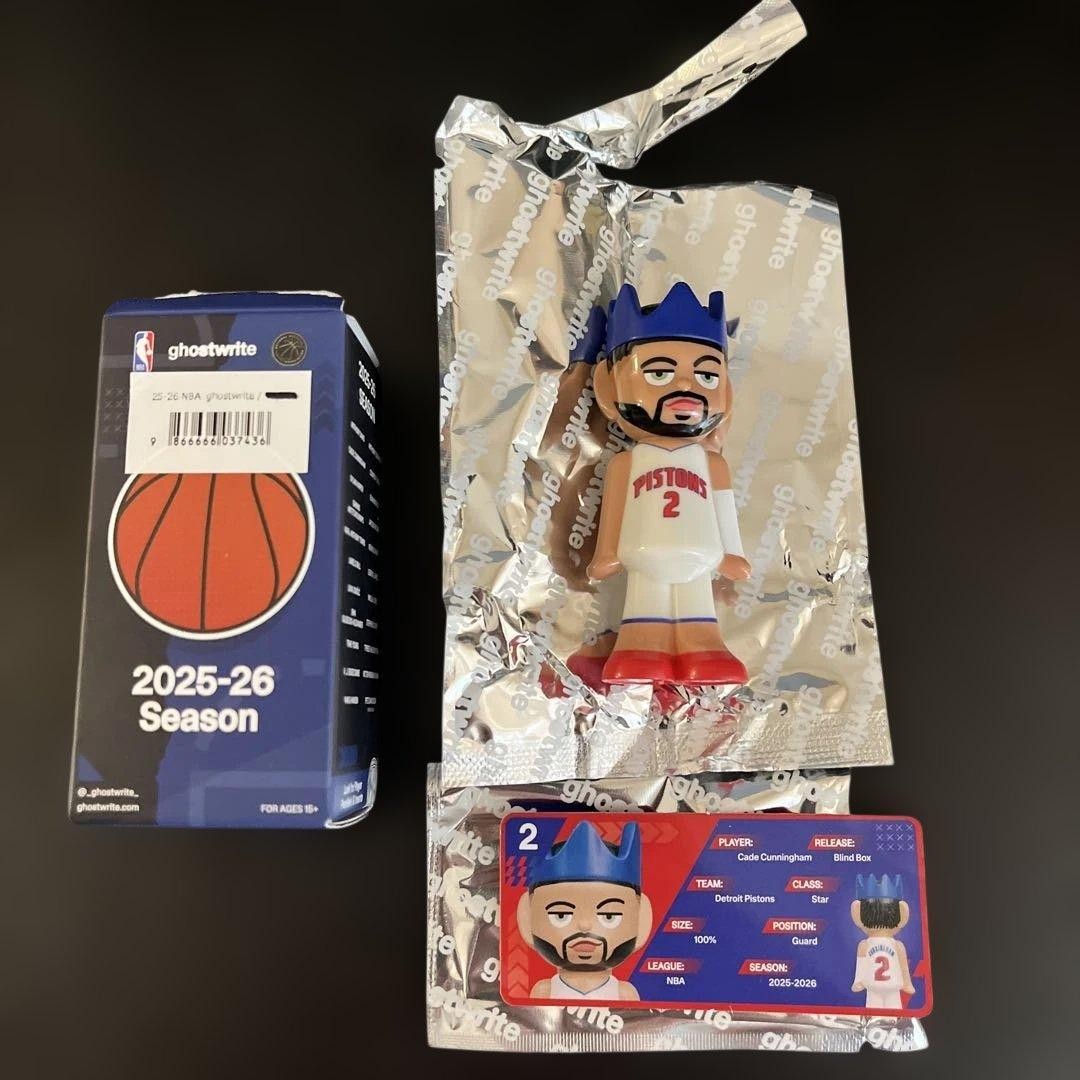 ghostwrite NBA Cade Cunningham figure Detroit Pistons Guard 2025-2026