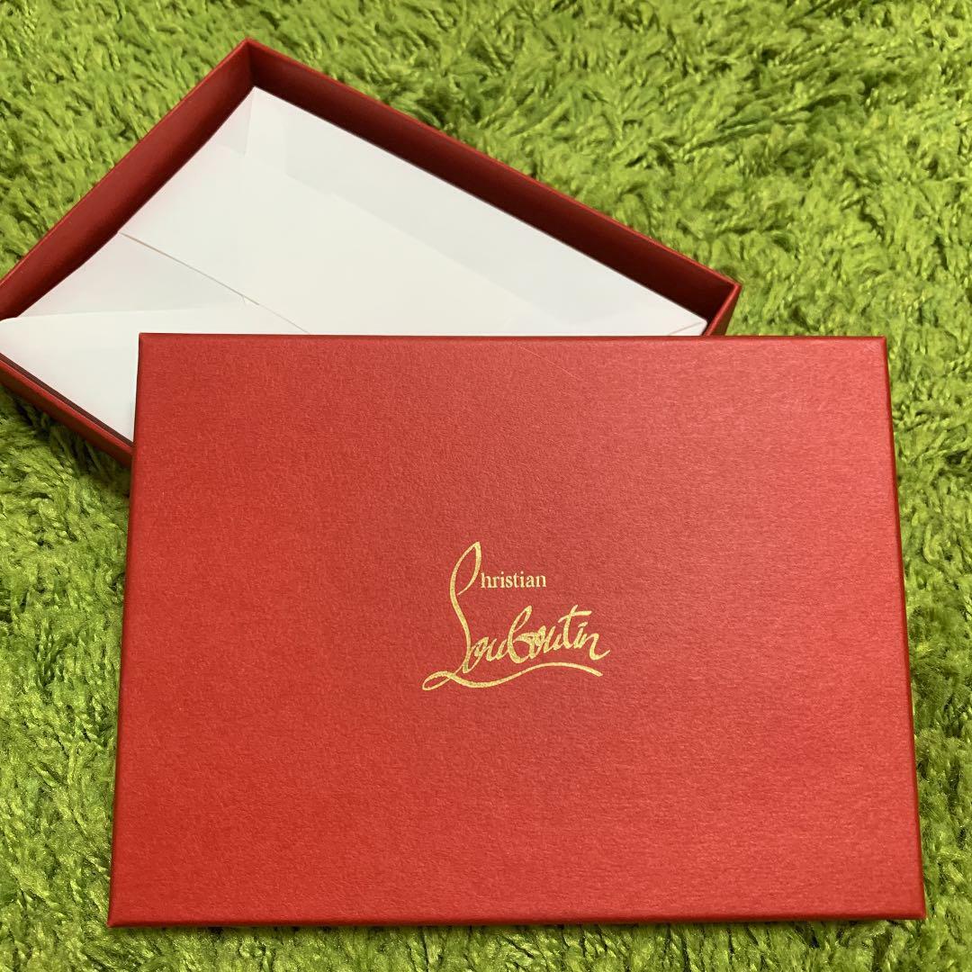 Christian Louboutin Letter Set Envelope & Postcard in Box Promo Gift