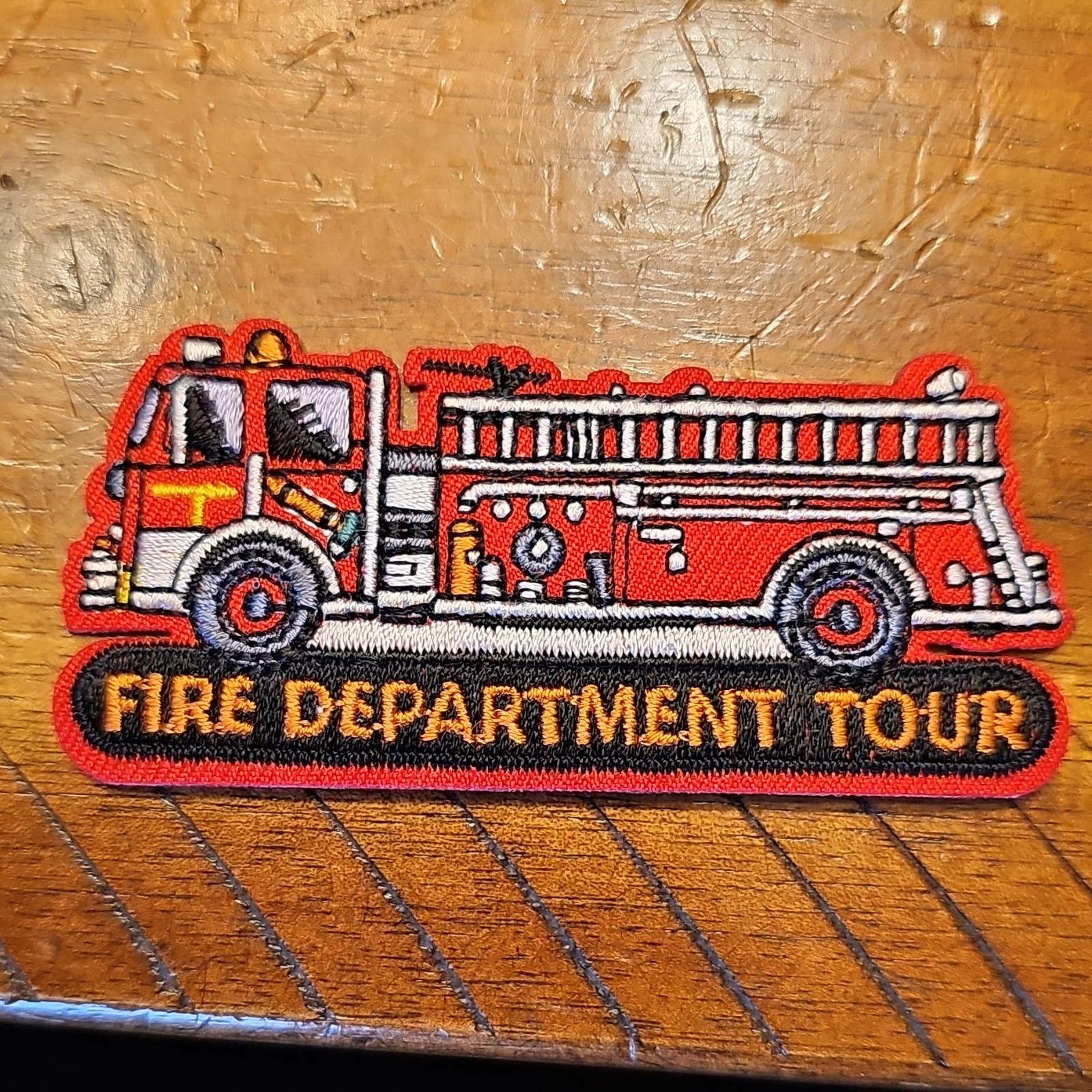 Fire Department Fire Truck Patch Firefighting & Rescue United States