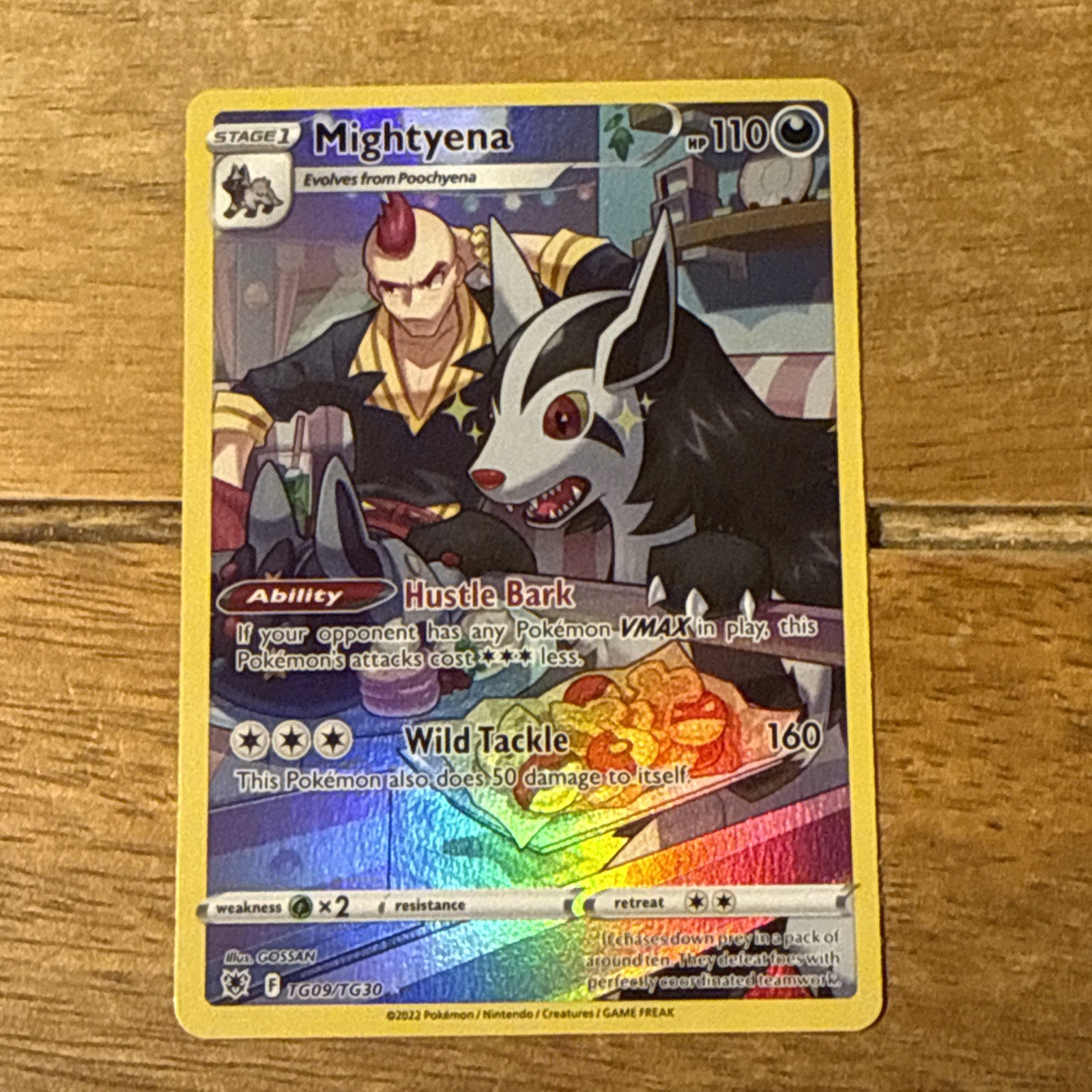 Pokemon TCG Mightyena TG09/TG30 Astral Radiance Trainer Gallery