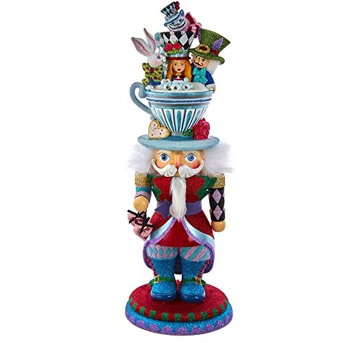 18-Inch Hollywood Alice Teacup Hat Nutcracker 18-Inch Hollywood Alice Teacup Hat Nutcracker