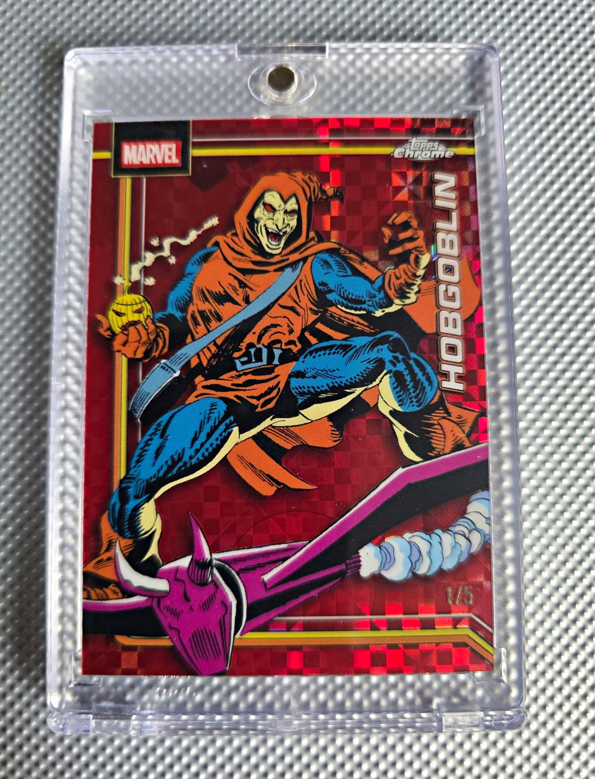 2026 Topps Chrome Marvel 1/5 Hobgoblin #126 Serial Numbered