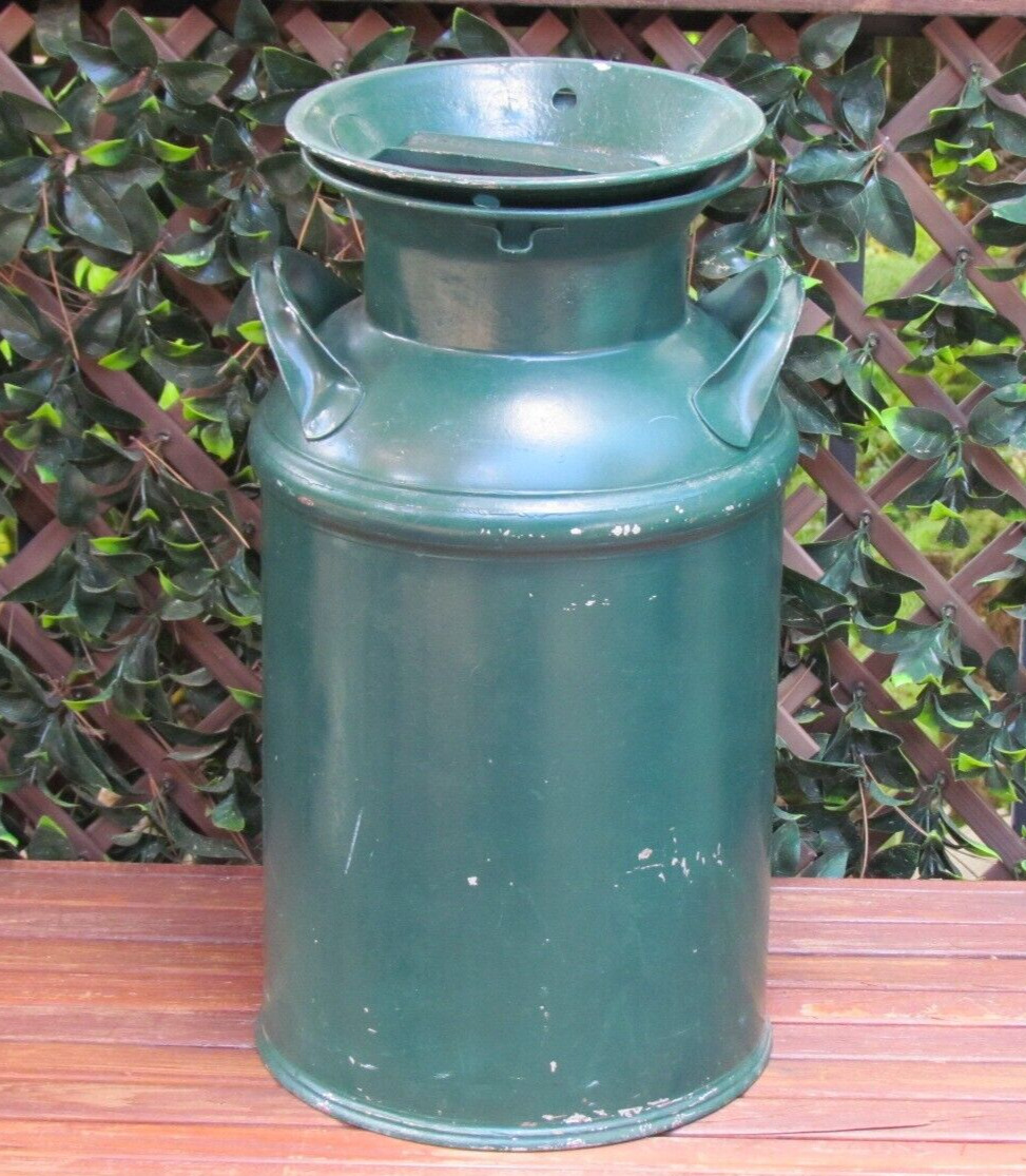 VINTAGE MILK CAN DAIRY FARM 5 GALLON WITH LID