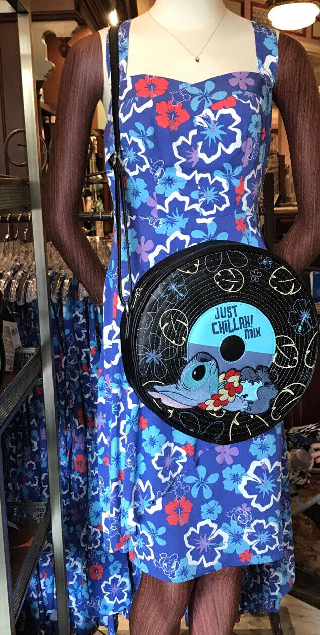 2021 Disney Parks The Dress Shop Stitch Vacation Mode Blue Dress NEW L XL 1X 2X