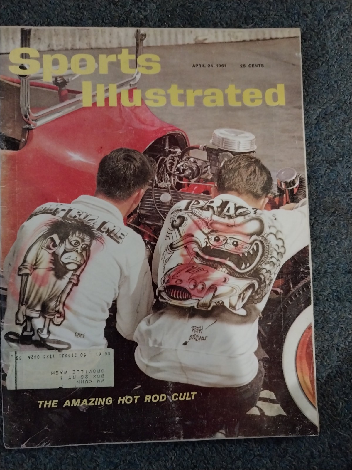 Sports Illustrated APR 24 1961 Roth Hot Rod Edition