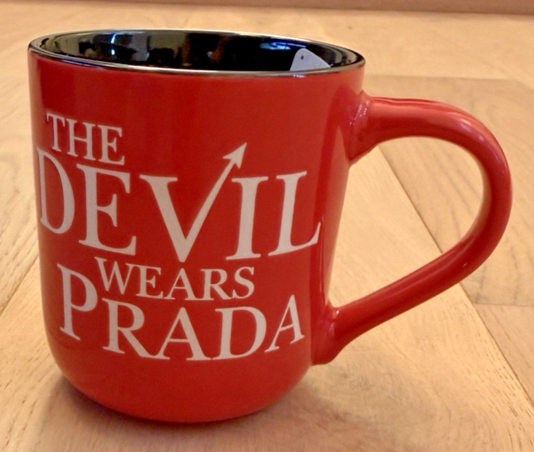 DEVIL WEARS PRADA RED Mugs NWT