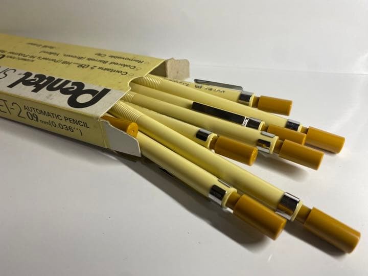 pentel sharplet-2 0.9 set of 8 with box #43b7a9