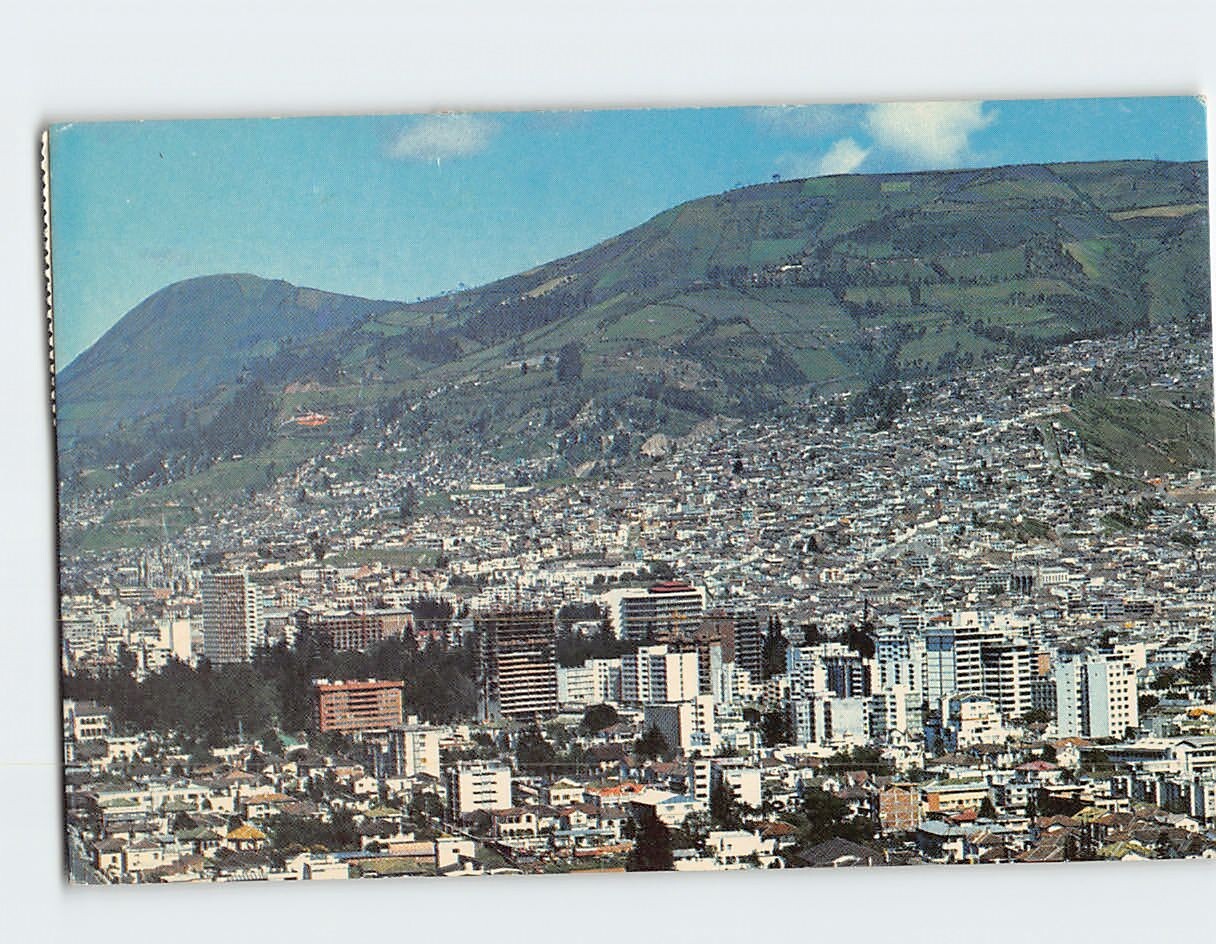 Postcard Quito Ecuador Sud America