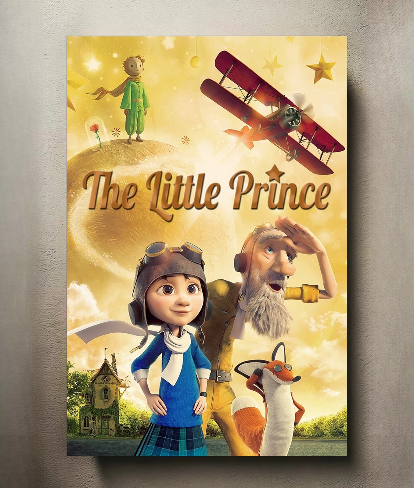 The Little Prince 8x12 Metal Movie Poster Sign