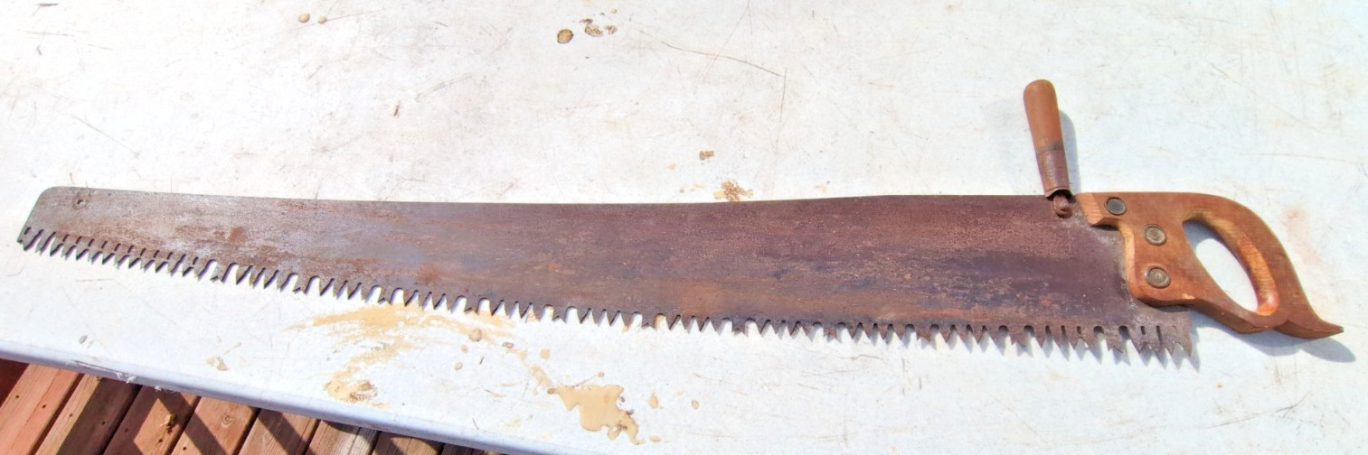  Antique Vintage 1 Or 2 Man 48\