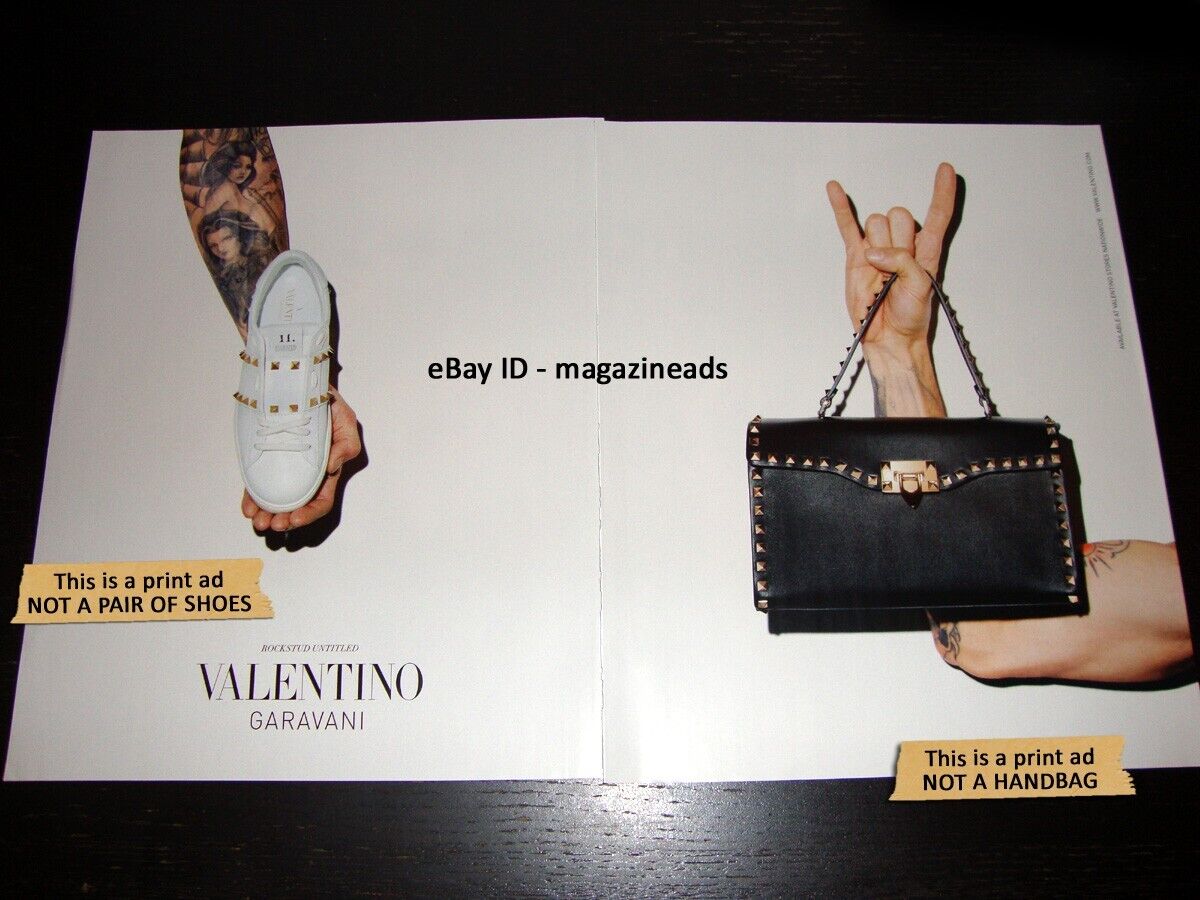 VALENTINO 2-Page AD Spring 2016 Accessories ROCKSTUD UNTITLED Terry Richardson