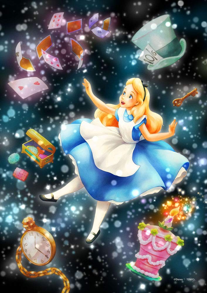 Tenyo (Made in Japan) 266-piece Gyutto Series Jigsaw Puzzle: Disney's Alice in W