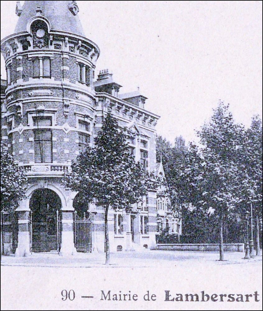 LILLE TOWN HALL LAMBERSART 1904 SHOWER HIGH SCHOOL OLD POSTCARD NORTH POSTCARD