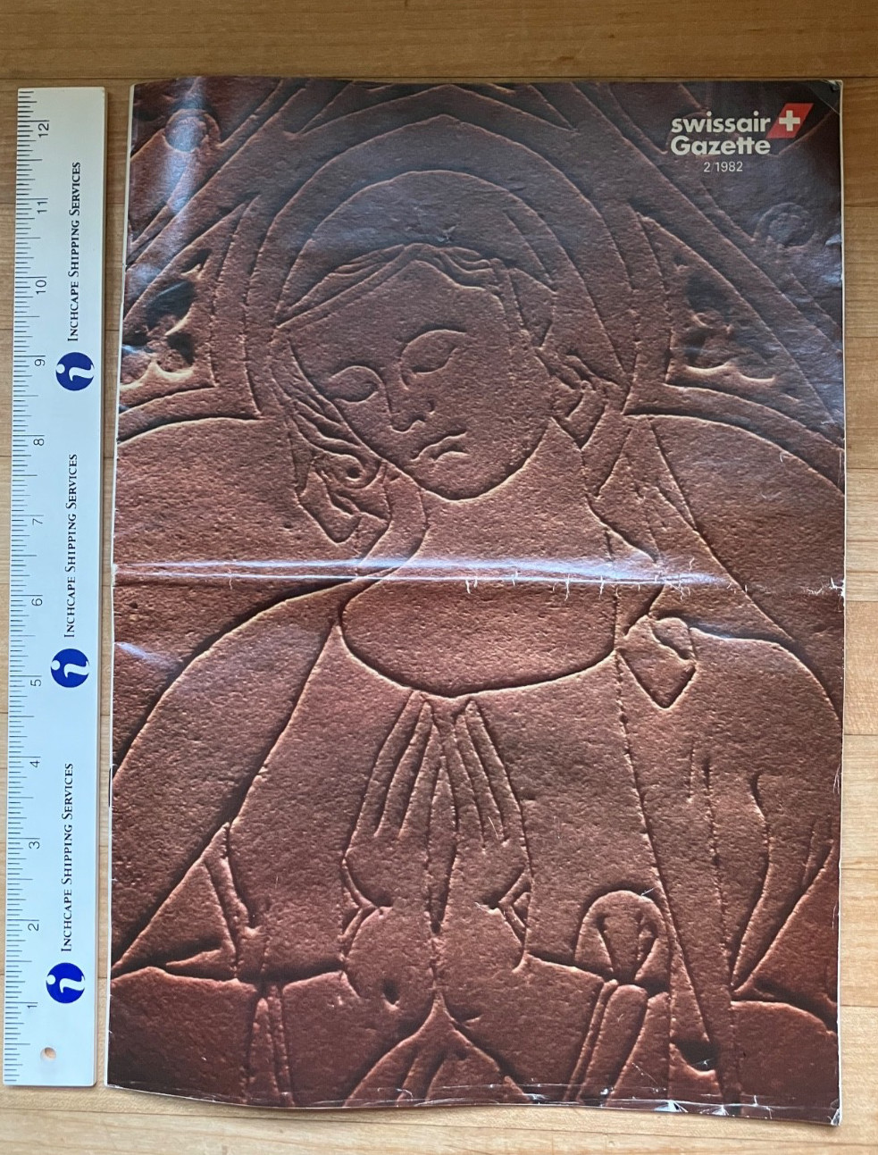 Switzerland Travel Tourism Booklet and Swissair Gazette Vintage 1982 Swag